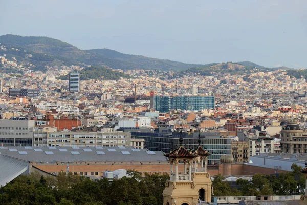 バルセロナからの眺め — ストック写真