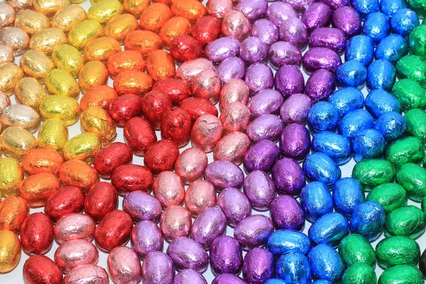 Uova di Pasqua al cioccolato — Foto Stock