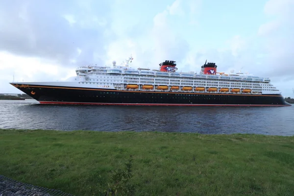 IJmuiden, Paesi Bassi - 19 agosto 2019: Disney Magic — Foto Stock