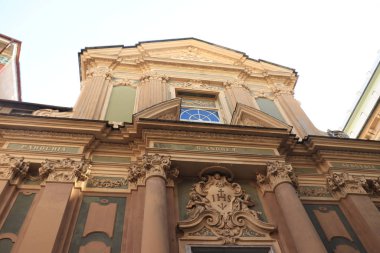 Savona, İtalya - 26 Eylül 2019: Chiesa di Sant 'Andrea