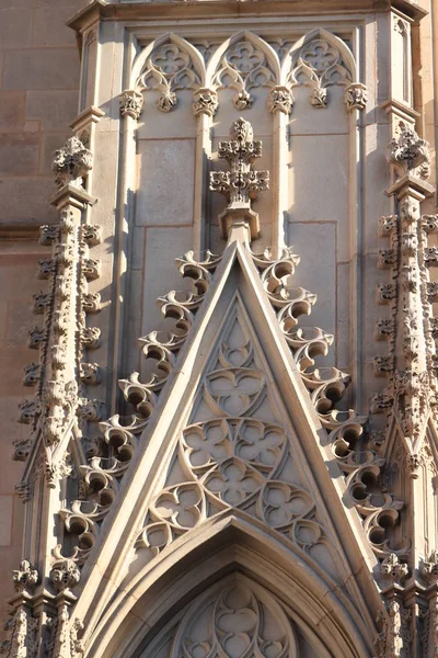 Barselona, İspanya - 29 Eylül 2019: Gotik Katedral Barselona — Stok fotoğraf