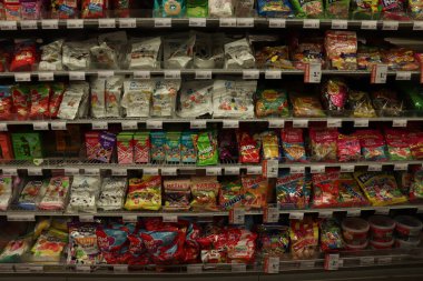 Haarlem, the Netherlands, July 22nd 2018: candy in a store