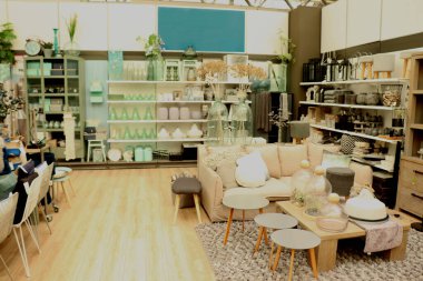 Cruquius, the Netherlands - october 26th 2018: retail display interior shop