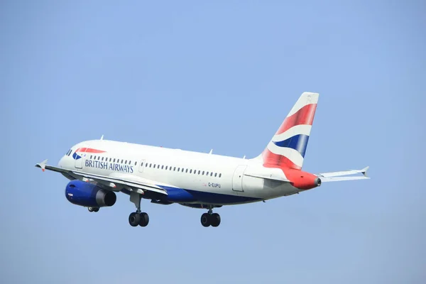 Ámsterdam Países Bajos - 6 de mayo de 2017: G-EUPU British Airways — Foto de Stock