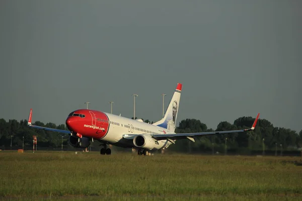 Amsterdam, Nederländerna - 1: a juni 2017: Ei-Fjv norska Air internationella Boeing — Stockfoto