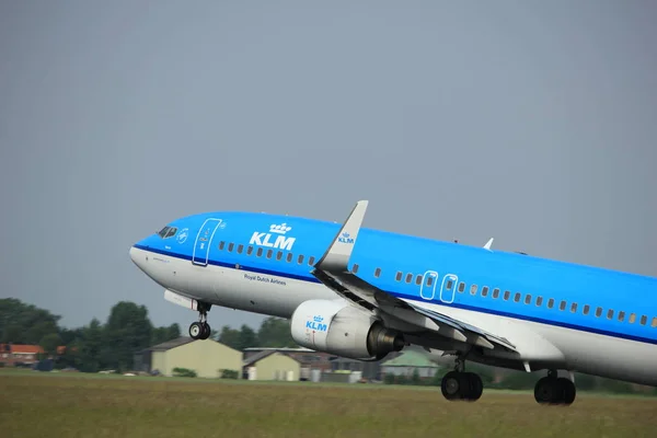 Amsterdam, Holandia - 2 czerwca 2017: Ph-Bxn Klm Royal Dutch Airlines — Zdjęcie stockowe