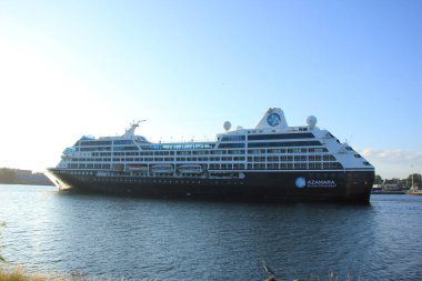 Velsen, The Netherlands - June 20nd 2018: Azamara Journey - Azamara Club Cruises