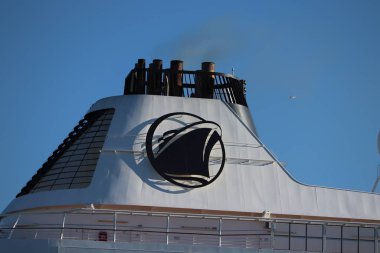 Ijmuiden, Hollanda -30 Haziran 2018: Prinsendam of Holland America Line