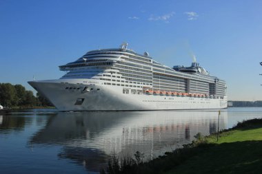 Velsen, Hollanda - 23 Eylül 2017: Msc Preziosa