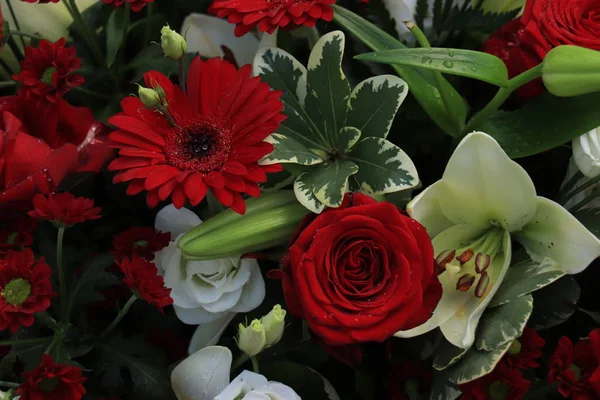 Aranžování květin pro svatbu — Stock fotografie