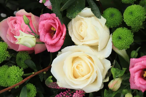 Flower arrangement for a wedding — Stock Photo, Image