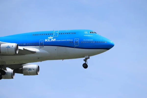 Amsterdam Holandia Lipca 2019 Bfv Klm Royal Dutch Airlines Boeing — Zdjęcie stockowe