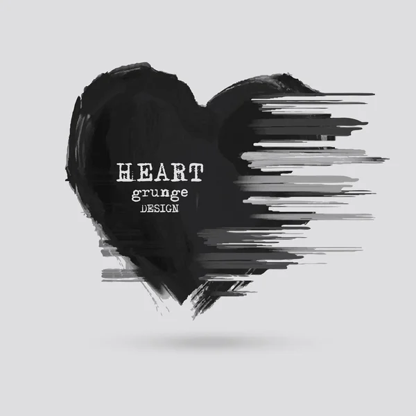 Design astratto del cuore . — Vettoriale Stock
