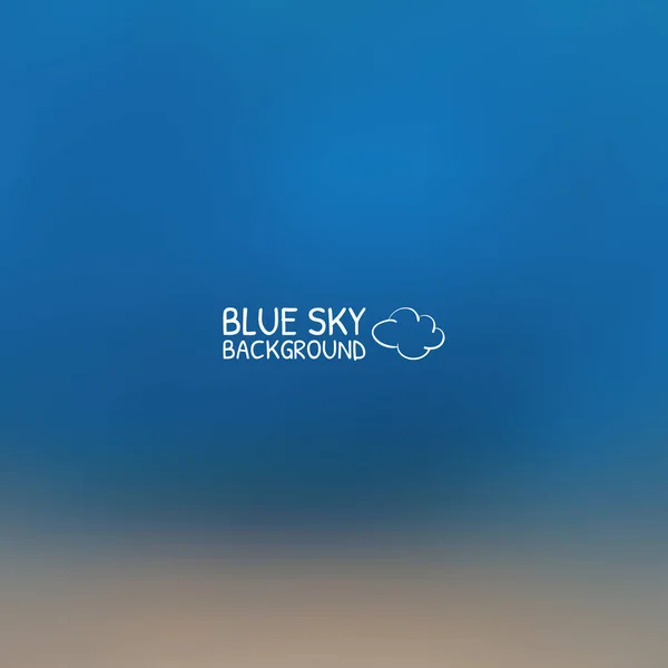 Céu azul com nuvens. ilustrador fundo . —  Vetores de Stock
