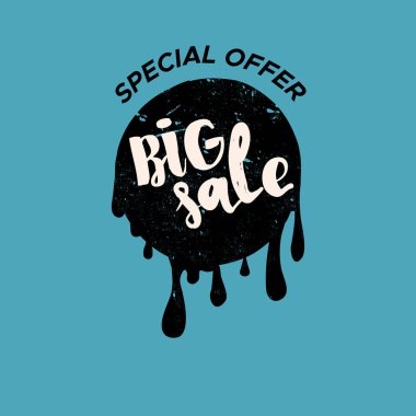 Renk arka plan ile izole Satılık damgası