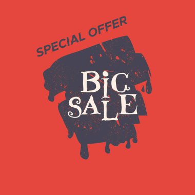 Renk arka plan ile izole Satılık damgası