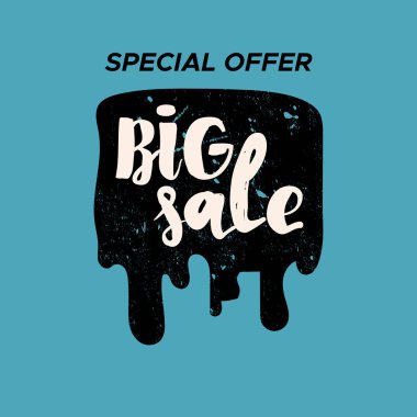 Renk arka plan ile izole Satılık damgası