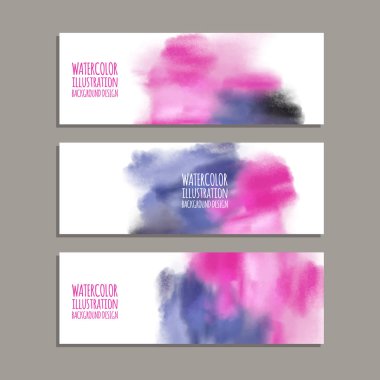 Vektör afiş şekiller collection beyaz izole