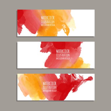 Vektör afiş şekiller collection beyaz izole