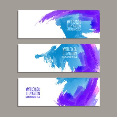 Vektör afiş şekiller collection beyaz izole