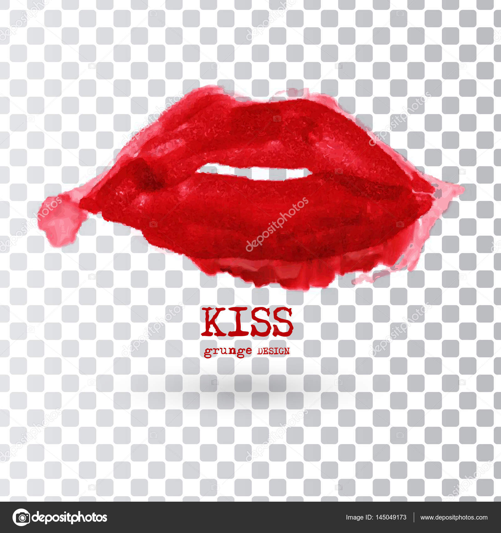 Diseño de labios pintados Vector de stock #145049173 de ©sdmixx, image size:963x1024