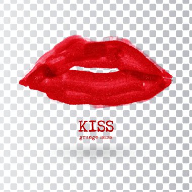 Boyalı dudaklar tasarım