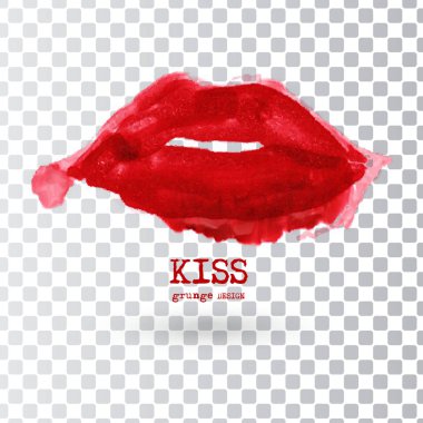 Boyalı dudaklar tasarım