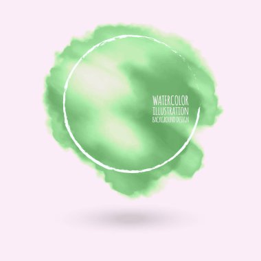 renkli mürekkep lekeleri, beyaz arka planı