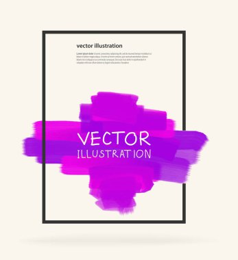 Mürekkep fırça darbeleri ile kaba kenarları.