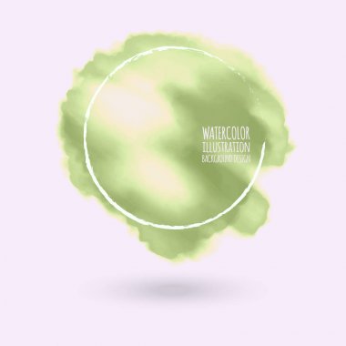 renkli mürekkep lekeleri, beyaz arka planı