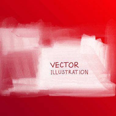 Duman bulutu arka plan üzerinde kırmızı