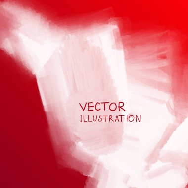 Duman bulutu arka plan üzerinde kırmızı