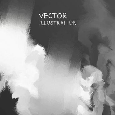 Duman bulutu arka plan üzerinde siyah
