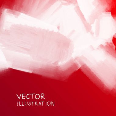 Duman bulutu arka plan üzerinde kırmızı