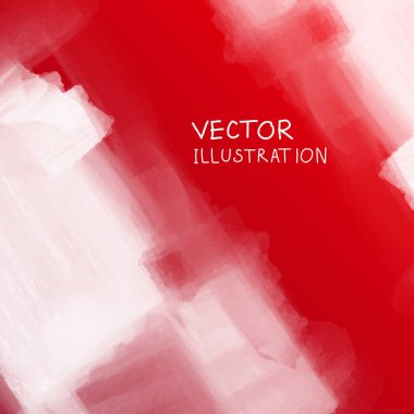 Duman bulutu arka plan üzerinde kırmızı