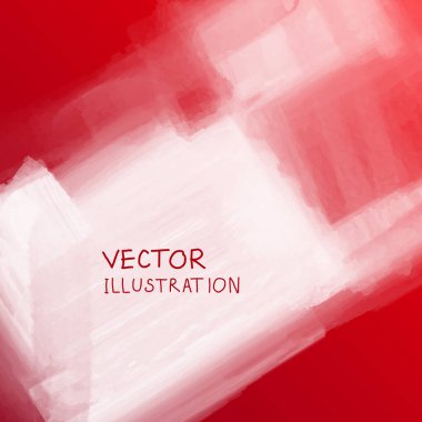 Duman bulutu arka plan üzerinde kırmızı