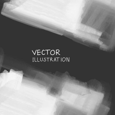 Duman bulutu arka plan üzerinde siyah