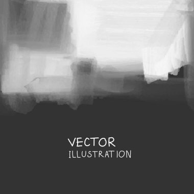 Duman bulutu arka plan üzerinde siyah