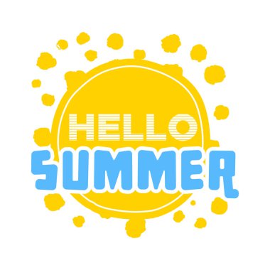 Merhaba yaz renk çemberi.