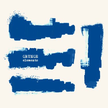 vektör grunge fırçalar