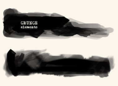 vektör grunge fırçalar