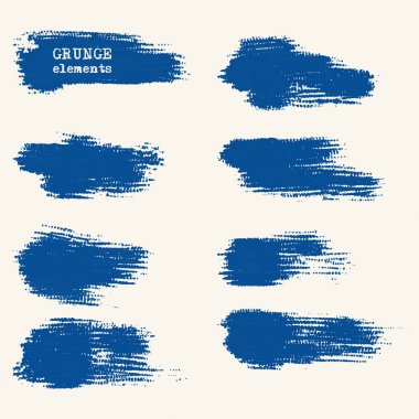vektör grunge fırçalar