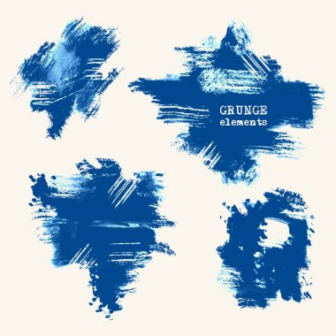 vektör grunge fırçalar
