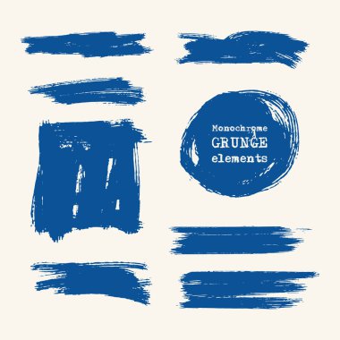 vektör grunge fırçalar