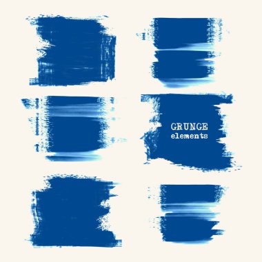 vektör grunge fırçalar