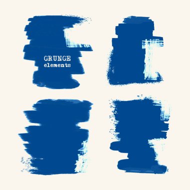 vektör grunge fırçalar