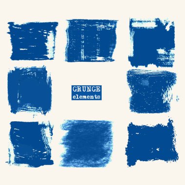 vektör grunge fırçalar