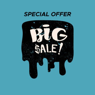 Renk arka plan ile izole Satılık damgası