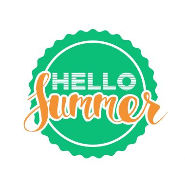 Merhaba yaz renk çemberi.