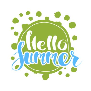 Merhaba yaz renk çemberi.